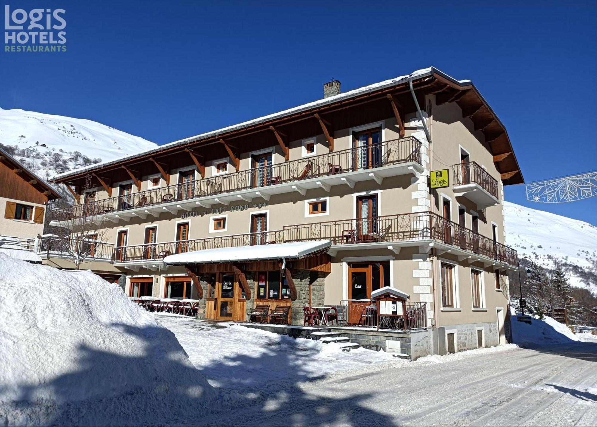 Hotel Du Cret Rond Valloire Dış mekan fotoğraf